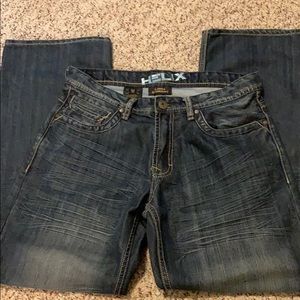 helix loose straight jeans